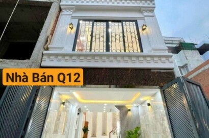 Bán nhà 5pn sát mặt tiền Lê Văn KHương Q12 hẻm 6m giá 3 tỷ 180